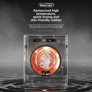 Séchoir à tambour intelligent transfrontalier entièrement automatique pour la maison et les dortoirs, séchoir à <span class=keywords><strong>linge</strong></span> antibactérien, petit séchoir à tambour pour bébés - Product Image 4