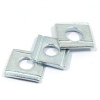 Carbon Steel ASTM A325 GR a B C ASTM 449 B7 B8 B8M Yellow White Blue Zinc Plated Galvanized Square Taper Washers for U-sections