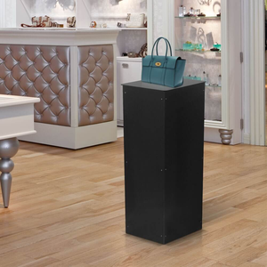 Socle de présentation carré sur mesure en acrylique transparent, blanc ou noir, à 5 faces, pour cérémonies de mariage et événements, piédestal décoratif - Product Image 3