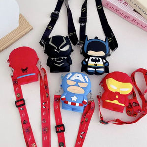 Monedero de goma para niños, bolso de hombro infantil para niñas con figura de Stitch, bolsos de peluche bonitos para niños, bolsos pequeños - Product Image 2