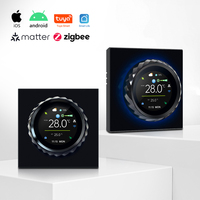 Thermostat intelligent avec application Tuya/Smartlife, 8 langues, écran LCD couleur, pour les systèmes de CVC domestiques et de bureau, thermostat WiFi intelligent