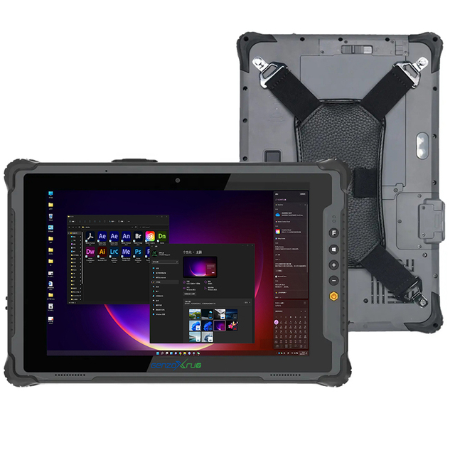 8/10 Inch N100 Industrial Waterproof Windows Tablet With Barcode Scanner 1000 NITS Rugged Tablet PC Windows 10 11 Rugged Tablet