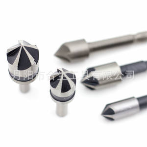 Mr Drill <b>Chamfering</b> <b>Tool</b> Hss 3 Blade For Metal Workpiece High Accuracy - Product Image 5