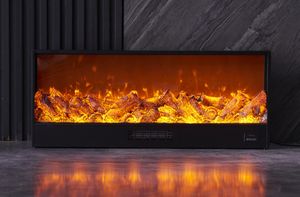 Chimenea de Vapor Eléctrica 3D de 1,2 metros, 64 colores, diseño de Panel plano LED, efecto de llama de 3L, chimenea aprobada por la CE, enchufe de EE. UU. Para el hogar - Product Image 6