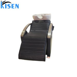 Kisen Stations de lavage pour salon de coiffure, avec bac à shampoing, fauteuil de lavage et chaises, pour fabricants de mobilier de salon - Product Image 3