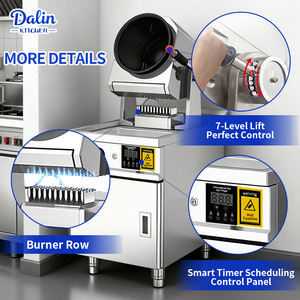 Máquina de Cocina Automática de Acero Inoxidable con Cilindro Giratorio, <span class=keywords><strong>Robot</strong></span> para Saltear, Venta Caliente de Fábrica a Precios Bajos - Product Image 5