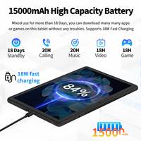 Tablette robuste industrielle R11-L10 à huit cœurs, 16 Go de RAM, 128 Go, Android 14, étanche IP67, écran tactile, ordinateur tablette MTK
