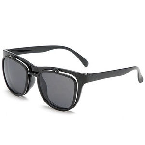 Vintage Women Flip up <strong>Sun</strong> <strong>Glasses</strong> Wholesale Good Quality <strong>Ladies</strong> Sunglasses for Female 2021 - Product Image 3