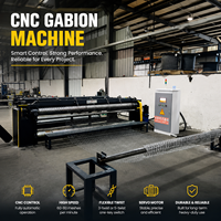 Machine à gabions CNC horizontale à faible encombrement, haute vitesse, faible bruit, type personnalisable