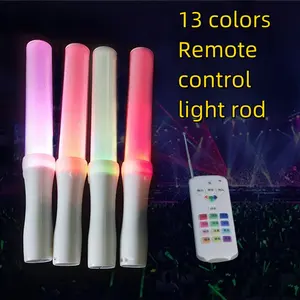 Uzaktan kumanda parlak çubuk kolye konser parlak çubuk kolye bar sahne hayranları sopa değişen atmosfer LED yardımcı olmalıdır