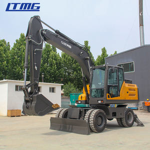 Excavatrice sur pneus LTMG de 6, 7, 8, 10 et 15 tonnes avec joystick hydraulique - Product Image 2