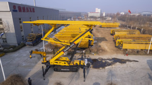 Peralatan Pengangkat Ketinggian Tinggi yang Mudah Dioperasikan Kontrol Canggih Kapasitas Beban 8T Tinggi Angkat 26m Gearbox Motor FORWARD - Product Image 4