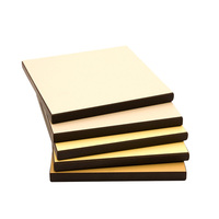 Panneau compact HPL avec colle phénolique, papier décoratif de haute qualité pour usage intérieur hôtelier, résistant au feu, design européen