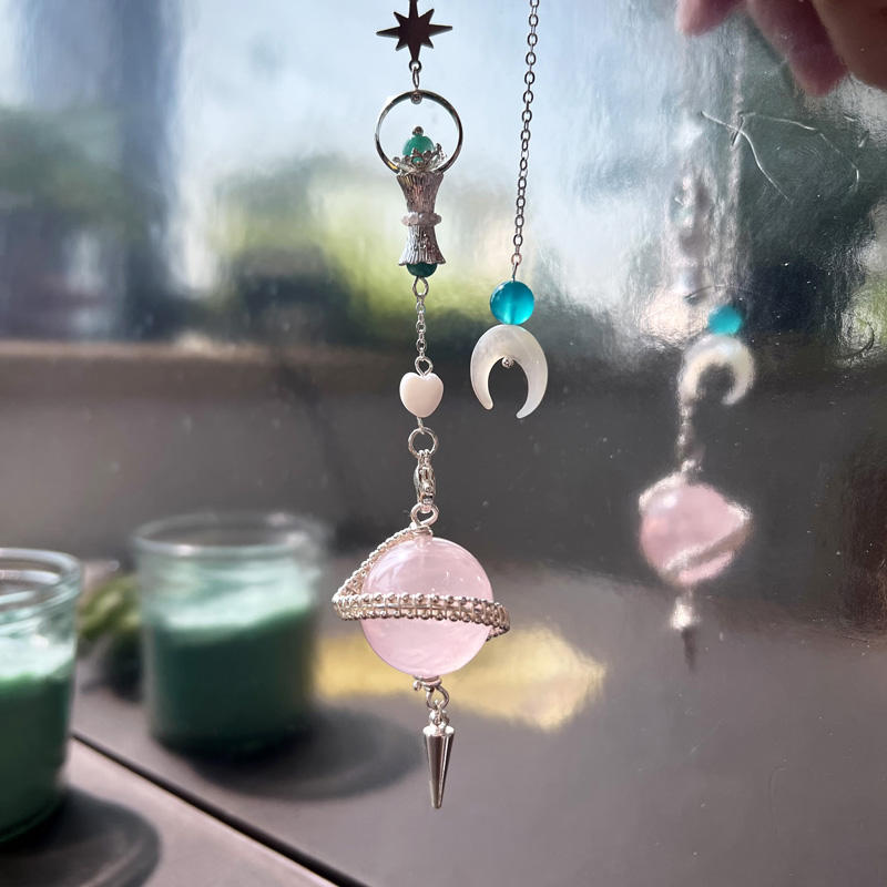 Rose Quartz Pendulum