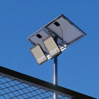 Reflector RGB con Batería Solar y Control Remoto de 100W-500W IP67 para Jardín, Paisaje y Carreteras
