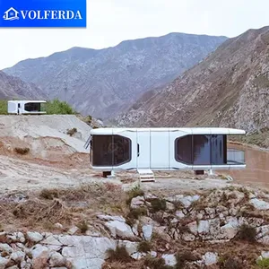 VOLFERDA E7 Cápsula Contenedor Casa Litera Caja Casas Cápsula al aire libre Casa