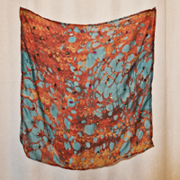 Bandana personnalisée élégante et vintage à impression recto simple et ourlet machine
