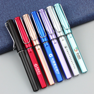 Stylos gel personnalisés Wdl Wonderland avec logo, 13,5*141 mm, coque en plastique, pointe bille, pour bureau, publicité, signature - Product Image 1