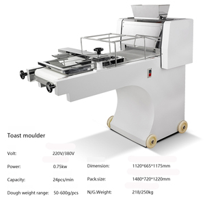 High Quality <b>Baking</b> <b>Equipment</b> Bread Toast Moulder Automatic Making Machine for Bakery ZX380 Toast Shaping Machine Bakery ZX380 - Product Image 1