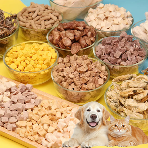 Friandises lyophilisées en gros pour chiens, collations pour animaux de compagnie, aliments secs pour chiens, poulet, bœuf, aliments lyophilisés pour animaux de compagnie - Product Image 4