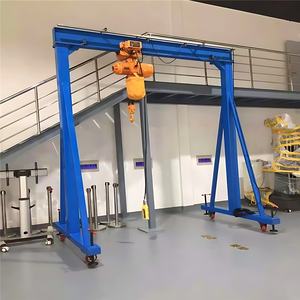 Palans électriques à hauteur réglable, type sans rail, levage mobile, 5 tonnes, 10 tonnes, boîte de vitesses à moteur, hauteur de levage de 10 m, portable - Product Image 1