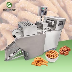 Machine industrielle automatique pour la fabrication et la découpe de mini-grissini, de cubes de pâte pour snacks et de petits Chin Chin frits - Product Image 1