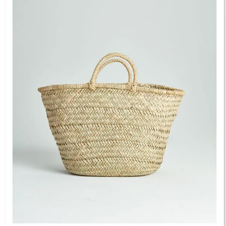 eco-friendly Hand Craft water grass bali bags woven basket for plants straw handbags
