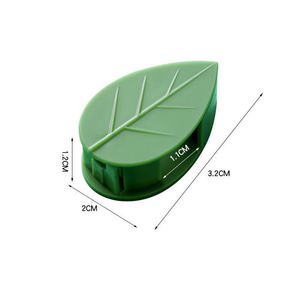 10 Pezzi/Sacchetto Clip per Piante Rampicanti in Plastica ABS Autoadesive, Fibbia Stabile per Supporto Foglie e Viti da <span class=keywords><strong>Giardino</strong></span> - Product Image 2