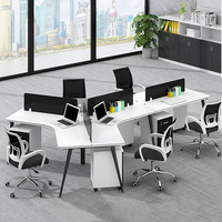 Mobilier de bureau design moderne Panneau de qualité Table de bureau en bois à prix compétitif