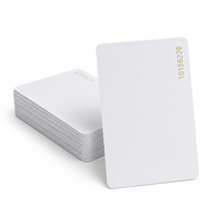 Étiquette autocollante vierge en PVC H9 pour pare-brise, carte de contrôle d'accès, lecteur/graveur RFID UHF 800-960 MHz 924 MHz, vente en gros