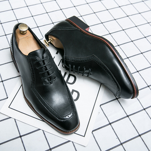 Echte lederen herenschoenen, <span class=keywords><strong>pure</strong></span> lederen nette schoenen voor mannen, zakelijke lederen schoenen 2024 - Product Image 2