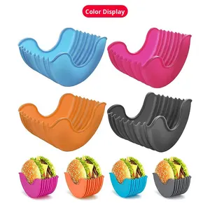 Soporte <span class=keywords><strong>para</strong></span> Hamburguesas de Silicona Retráctil Modelo A2023, Venta Directa de Fábrica, Ventas Transfronterizas, Sostenible - Product Image 3