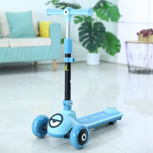 Nouvelle arrivée, trottinette pour enfants <span class=keywords><strong>Rocket</strong></span>, poignée à barre de poussée, 3 grandes roues, siège pliable, vente en gros, jouet pas cher, adultes, enfants, roue en PU - Product Image 2