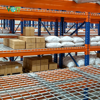 Palette en treillis métallique durable et personnalisée pour le stockage en entrepôt, vente en gros industrielle