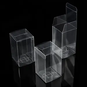 透明透明PVC PET PP塑料盒化妆品乳液护肤品包装塑料盒