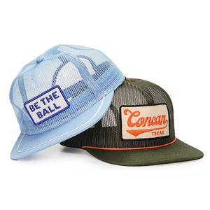 Gorras Trucker de 6 Paneles de Alta Calidad, Color Sólido, Sin Estructura, con Logotipo Personalizado, Etiqueta Tejida, Parche y Malla - Product Image 1