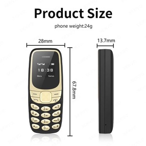 Téléphone portable de poche BM35, réseau GSM 2G, double SIM en veille, composeur <span class=keywords><strong>sans</strong></span> <span class=keywords><strong>fil</strong></span>, liste noire, voix magique, alarme, enregistrement d'appels, téléphone à fonctions avancées - Product Image 1