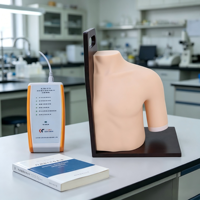 Modèle d'entraînement électronique pour injection intra-articulaire de l'épaule, modèle de torse d'épaule humaine simulé avec contrôleur d'alarme