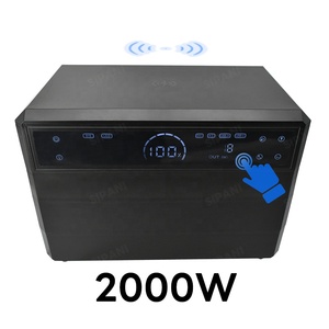 เครื่องกำเนิดไฟฟ้าพลังงานแสงอาทิตย์แบบพกพา กำลังไฟ 300W-2000W ความจุแบตเตอรี่ 216wh 512wh 1440wh 2592wh สำหรับสำรองไฟฉุกเฉิน ตั้งแคมป์ กิจกรรมกลางแจ้ง กำลังขายดี - Product Image 5
