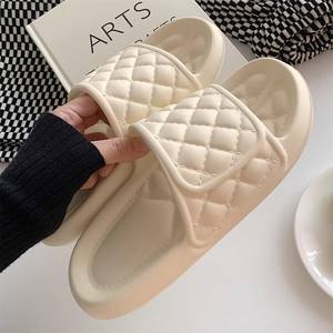 XxxiTo अल्ट्रा क्लाउड आराम एवा चप्पल हीरे की पैटर्न स्मृति फोम सैंडल पुरुषों के लिए गैर-पर्ची वाटरप्रूफ इनडोर स्लाइड - Product Image 5