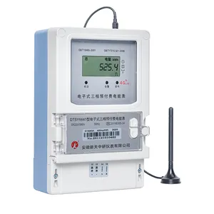 China Supplier Electronic Single-phase Smart Prepaid Electricity Meter IC card Anti-theft Smart Energy Meter with Rs485