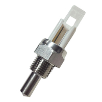 10K 3435K NTC Thermistor Berlapis Nikel Sensor Probe Suhu Presisi Tinggi Akurasi 1C hingga +120C Komponen Elektronik