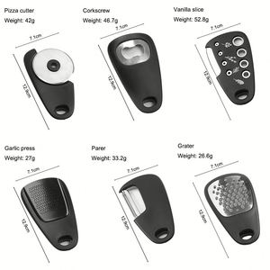 Nuevo Juego de Utensilios de Cocina de 6 Piezas de Acero Inoxidable para Cocinas Pequeñas, Operación Manual, Ahorro de Espacio - Product Image 3