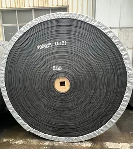 Unique Design Ep200 Rubber Polyester Fabric Rubber Chevron Conveyor Belt For Stone Crusher