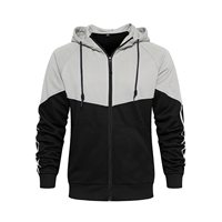 Vêtements de sport de qualité supérieure, tenue de sport décontractée, tissu technique en molleton, séchage rapide, entraînement hivernal, ensemble deux pièces pour homme, sweat à capuche, 100% molleton