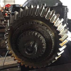Fabricants du Henan produisent de grandes engrenages coniques hélicoïdaux, engrenages coniques à module élevé, conceptions et usages personnalisés, fraisage inclus - Product Image 2