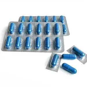 Adopt high-end high-quality men's herbal energy blue pill capsule