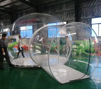 Tente à bulles transparente gonflable commerciale de dôme d'air de maison de ballon de bulle de PVC pour l'événement extérieur de célébration