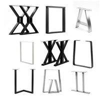 Pieds de table basse en fer universels pour la plupart des plateaux de table