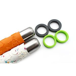 Accessoires de cuisine Rouleau à pâte 3D 14 pouces à motifs, cercles de mesure en silicone réglables pour la cuisine DIY Pizza/Raviolis/Emballage de pâte - Product Image 4